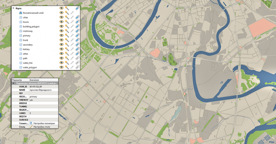 Создание и редактирование карт
